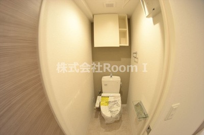 【トイレ】 | パークフラッツ安堂寺町 | シンプルで使いやすいトイレです