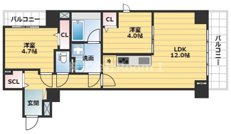 【間取り】 | パークフラッツ安堂寺町