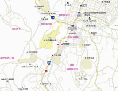 【地図】 | 南さつま市加世田町　売地