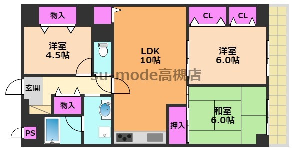 【間取り】 | カサエステ1番館