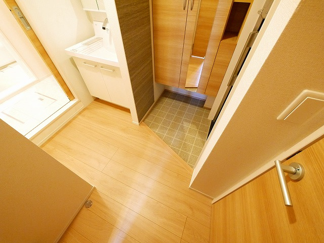 ボナール　A棟の玄関