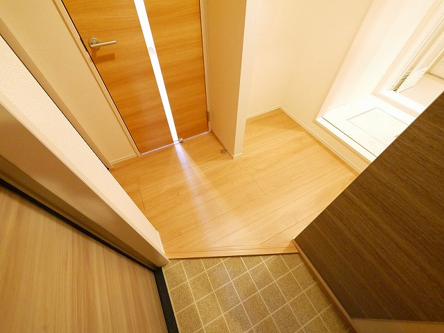 ボナール　A棟の玄関|きれいな玄関です