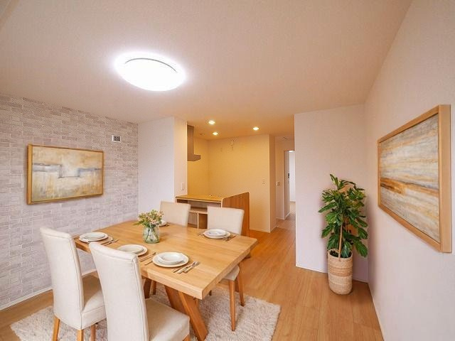 ボナール　A棟の居間・リビング|CGで家具等を配置したもので家具等は含まれません