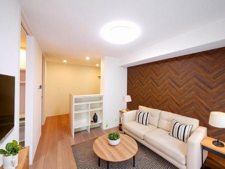 ボナール　C棟の居間・リビング|CGで家具等を配置したもので家具等は含まれません