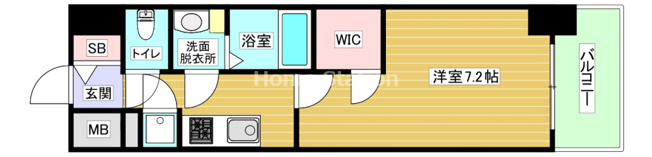 【間取り】 | ファーストフィオーレ福島野田Ⅱ