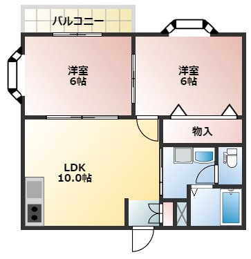 サンシャインOKAの間取り