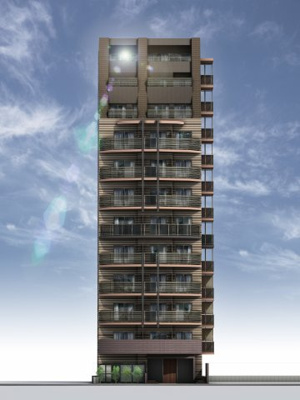 【外観パース】 | SYNEX PREMIER ASAKUSABASHI | 外観パースです