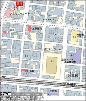 【地図】 | シーアイマンション浅草橋