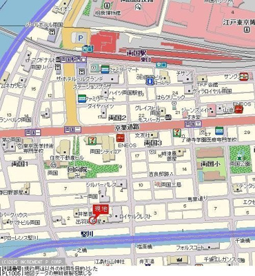 【地図】 | ダイアパレス両国