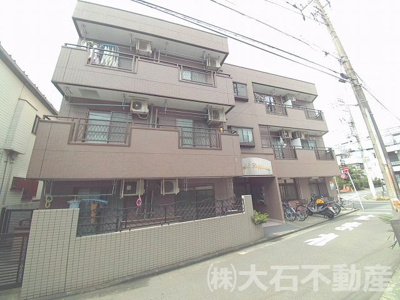 【外観】 | ビルドハピネス | お洒落なタイル貼りマンションです。