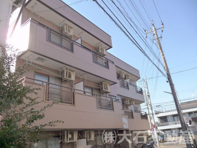 【外観】 | ビルドハピネス | お洒落なタイル貼りマンションです。