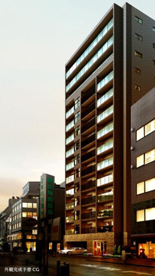 【外観】 | オープンレジデンシア日本橋横山町 | おしゃれな外観です