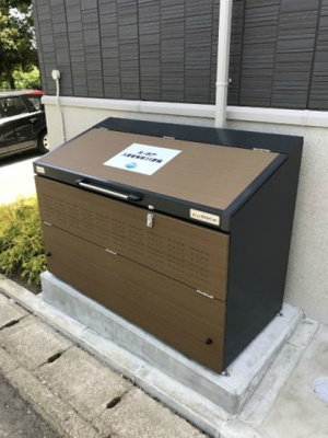 【その他共用部分】 | ル・ボア | 敷地内ごみ置き場でごみ出しもらくらく～♪忙しい社会人さんや主婦さんにもうってつけ！