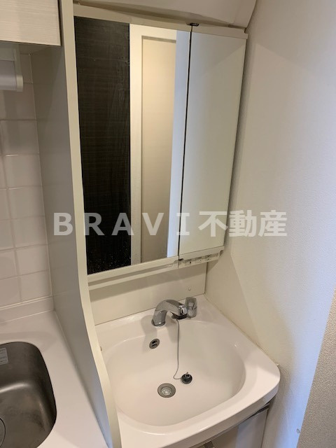 アドバンス大阪城レガーレ　BRAVI不動産の独立洗面台|【アドバンス大阪城レガーレ】朝の身支度には欠かせない独立洗面化粧台