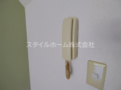 【セキュリティ】 | ルミエール細谷 | インターホンです。