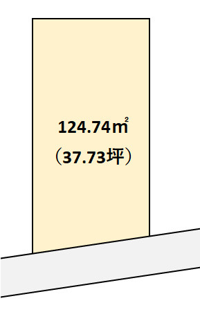 和歌山市宇須1丁目・土地・123468の区画図