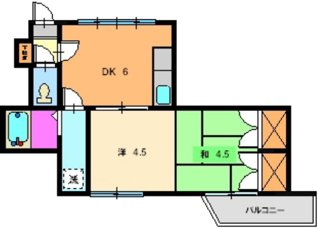 【間取り】 | 21コスモス恒久