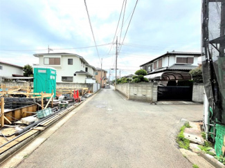 【前面道路含む現地写真】 | 北側4ｍ市道