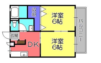 【間取り】 | ハイツ田園