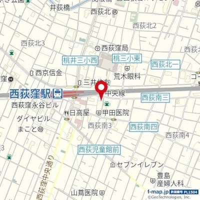 【地図】 | パークプラザ西荻窪