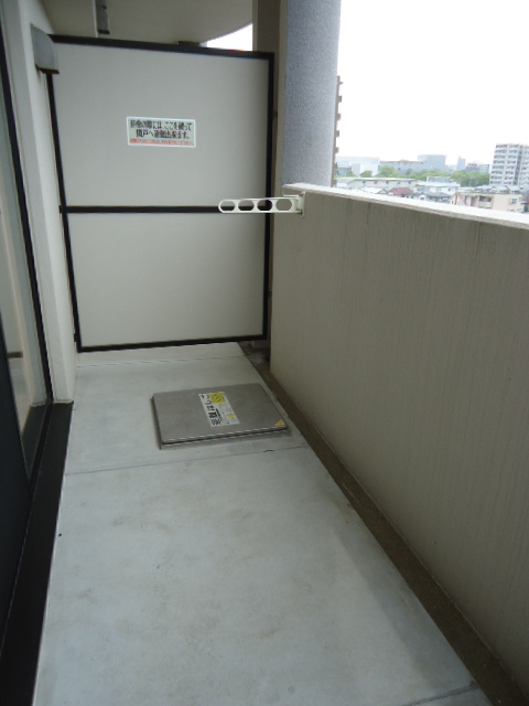 ソラーレ霧島のバルコニー