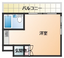 【間取り】 | ベルハウス弐番館