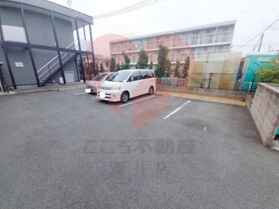 【駐車場】 | レオパレスフォート香ヶ丘