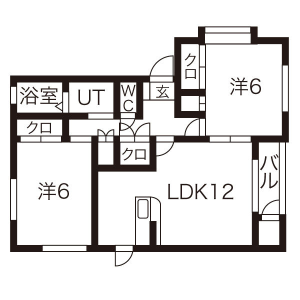 エスペランスの間取り