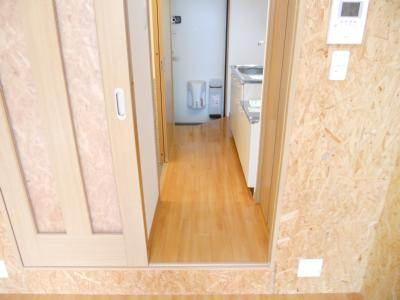七条西大路メゾンの内装|廊下
