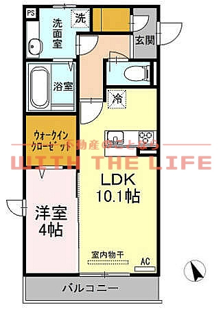 プリムローズ【キャッシュバック対象】の間取り