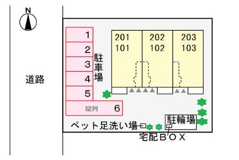 プレゾンの区画図