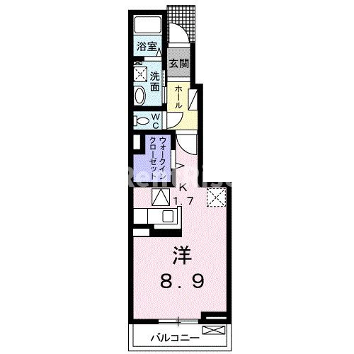 一宮市下沼町３丁目のアパートの間取り
