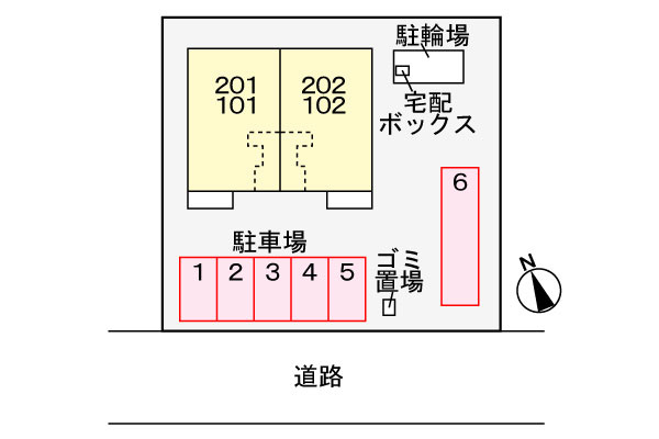アズールの外観パース