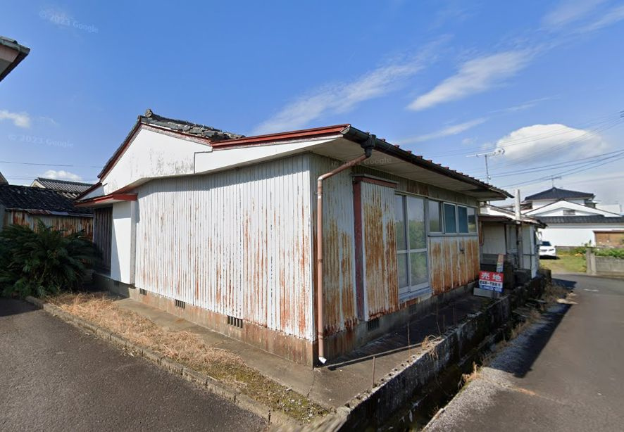 都城市平江町の売地の外観