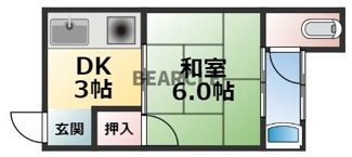 【間取り】 | 茨木アパート