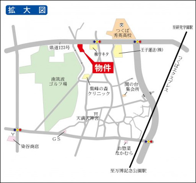 【地図】 | 島名O･N貸地