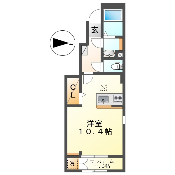 アンビエンテの間取り