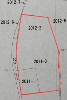 【区画図】 | 萩生　売物件