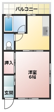 リバティ旭の間取り