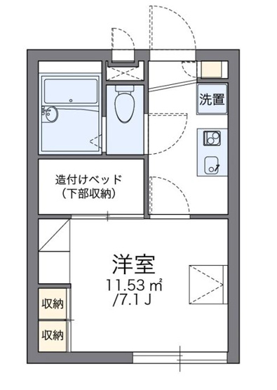 【間取り】 | エミナⅡ