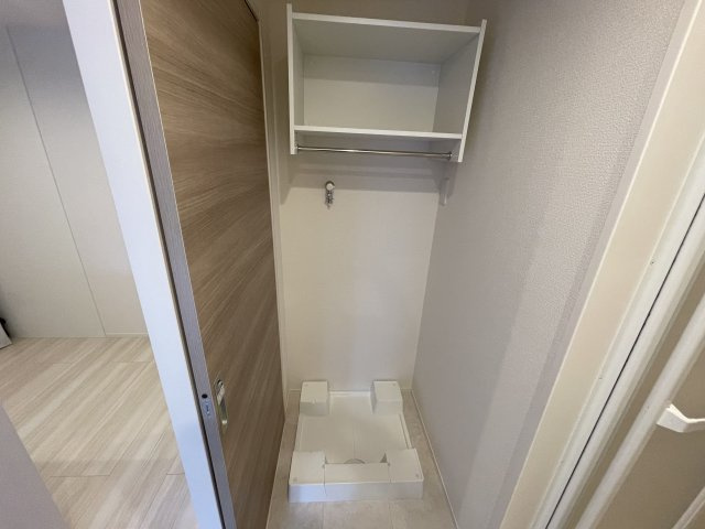 【洗面所】 | Ｄ－room立花 | 洗濯機置場
