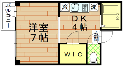 PRIME COURT 二条城南（プライムコート二条城南）の間取り|間取り図