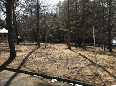 【前面道路含む現地写真】 | 佐久高原美笹別荘地Ｇ－１９