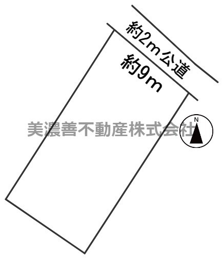 ５６８６４　郡上市八幡町稲成土地の区画図