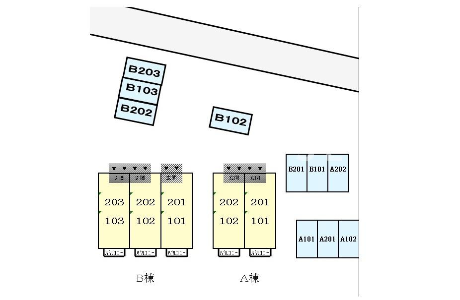 プーリヴァーＡの駐車場