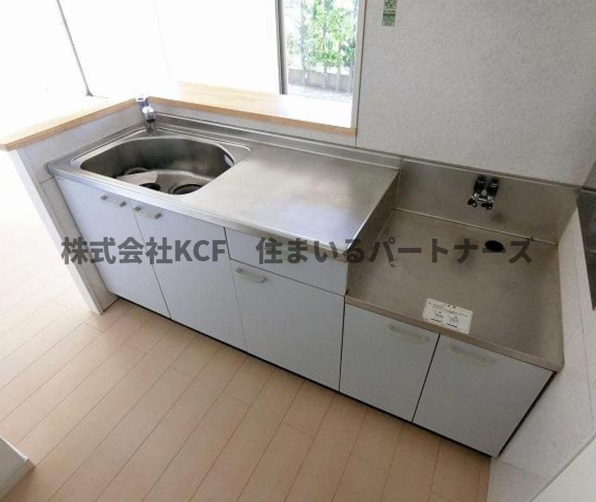 八女郡広川町大字一條の賃貸マンションのキッチン|キッチンでお料理をお楽しみください