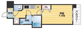 【間取り】 | プレサンス谷町キャトル