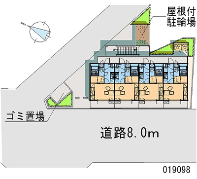 【地図】 | レオパレスＭＡＲＵＫＩＴＡⅢ