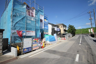 【前面道路含む現地写真】 | 早稲田3丁目全３棟1号棟 | 2021年7月17日撮影