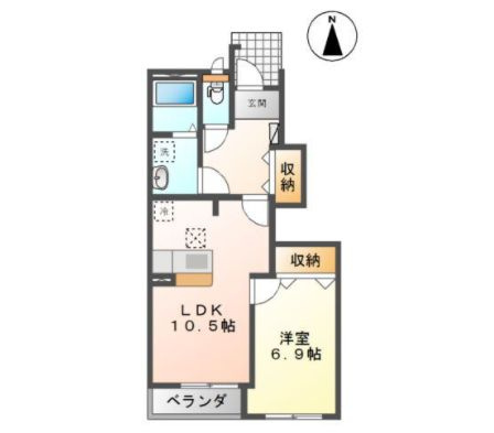 グランドソレイユの間取り
